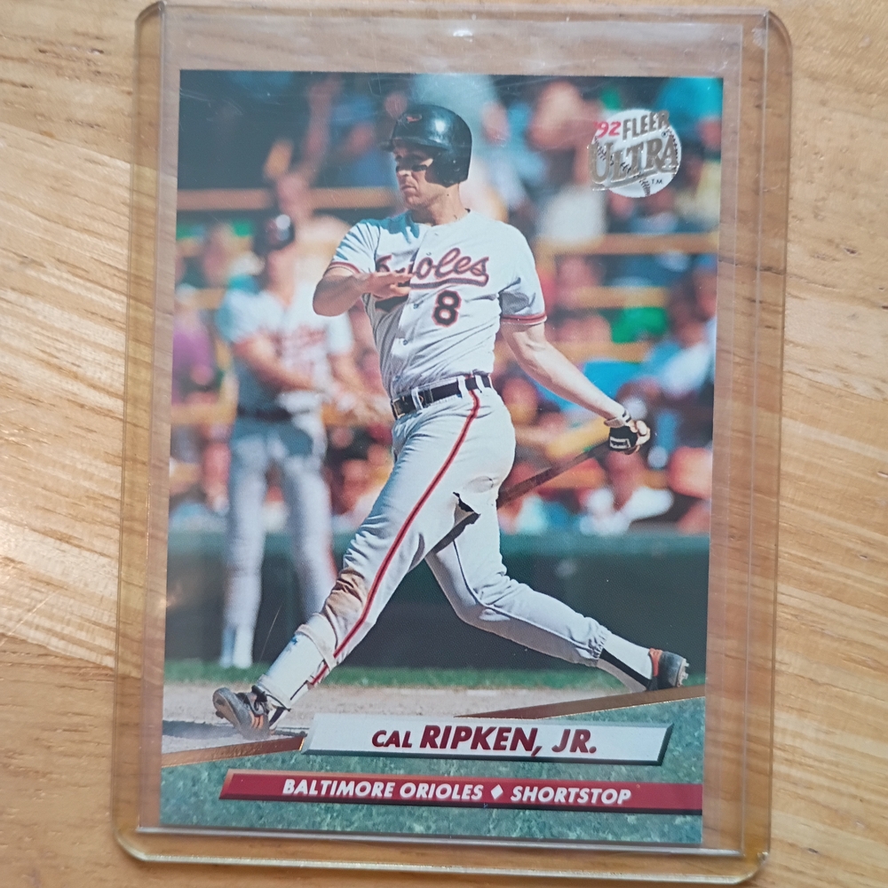 Fleer Ultra 1992 Cal Ripken Jr. Baseball Card #11 Baltimore Orioles